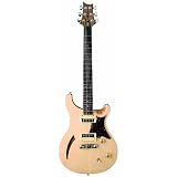 PRS SE Custom Semi-Hollow Guitar, Natural