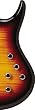 MTD Kingston "The Heir" Bass Guitar (4 String, Fretless, Tobacco Sunburst)