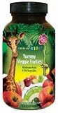 Irwin Naturals Irwin Kids Yummy Veggie Fruities 60 chewy fruit jelly-yums