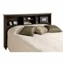Prepac Manhattan Double/Queen Storage Headboard, Espresso