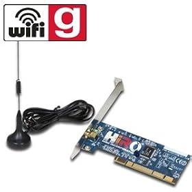 Click here to buy Hiro H50169 Wireless G Network Adapter - 802.11g, 54Mbps, PCI by Hiro.