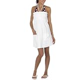 Xhilaration Rouched Cover-up Dress - White