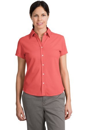 Ladies Rapid DryTM Button Front Sport Shirt on Travel Gear Bag Travel Gear Bag Ladies Rapid DryTM Button Front Sport Shirt