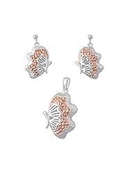 Sterling Silver Sets - Pearl Shell