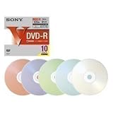 SONY DVD-R 120分 録画用(8倍速対応/カラーMixプリンタブル)20枚パック 20DMR12HPXS