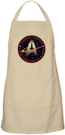 CafePress star trek starfleet command insignia Apron - Standard