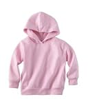 Rabbit Skins Toddler 7.5 oz Pullover Hooded Sweatshirt. 3326 - 5/6 - Pink