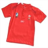 Junior SS Home Shirt - Reebok WRU Red 9-10 (JM)