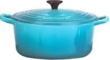 Le Creuset Enameled Cast-Iron 7-1/4-Quart Round French Oven, Caribbean