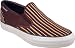 Converse Womens Skid Grip EV Slip-On Brown/Parchment/Orange/Stripe Fashion Athletics