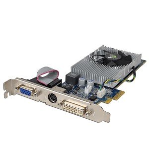 Evertop GeForce 9400GT 512MB DDR2 PCI Express PCIe DVI/VGA Video Card w/TV-Out & HDCP Support