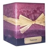 3x3 Square Tuberose Candles By Stone