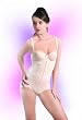 Body Shaper - Mid & Lower Compression (Hooks & Zipper) Helps Slim Waist - flattens stomach. Bodysuit Body Shaper! Girdles for women / girdle for postpartum! Girdle shaper - postpartum girdle for postpartum support body shaper for women. Black OR Nude
