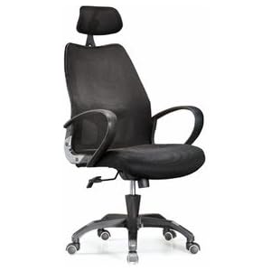 Executive Office Chair Color: Black