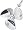 Propeller Charm, Sterling Silver