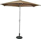 garden and patio furnitures item: Ace Evert Market Umbrella 8011S, 9 ft, Polyester, Khaki