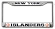 New York Islanders Chrome License Plate Frame - SET OF 6 - Sports Merchandise