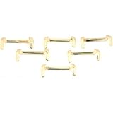 6 14K Yellow Gold Filled Ring Guards Men's Jewelry Part