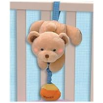 Russ Berrie  Widdle Ones Musical, Light Up Pulldown Cubbles Bear