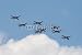Wallmonkeys Peel and Stick Wall Decals - Pattuglia Acrobatica Dell'aeronautica Militare Francese - Removable Graphic
