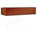 Stella Series Wood Veneer Reception Counter, 72"W x 30"D x 15"H, Toffee