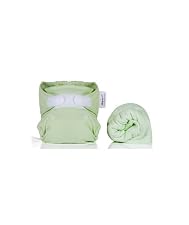 The Pop-In Bamboo Nappy Trial Pack - Birth to potty - Pistachio