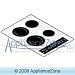 Stove/Oven/Range Glass Maintop - WB62T10407