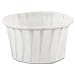 Solo White 4 Oz Paper Souffle Cup, Case of 20 (SCC400) Category: Portion and Souffle Cups and Lids