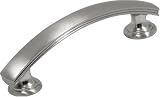 Hickory Hardware P2143-SN 3-Inch American Diner Pull, Satin Nickel