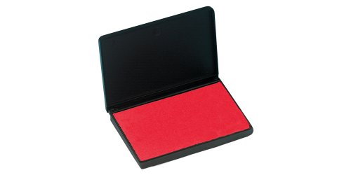 Charles Leonard Inc. Felt Stamp Pad, Small, Red, 1 each (92430)