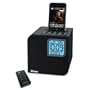 iHome iH12 Cube Clock Radio with Dock for iPod (Black)