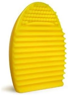 Clean Makeup Brushes with Brushegg (Yellow)