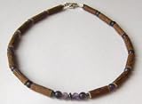 Child Hazelwood-Gemstone Necklace - 11 Amethyst