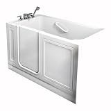 Buy Acrylic 32 x 60 Walk-In Combo Massage Bath Tub in White Drain Location: Left Hand... by American Standard