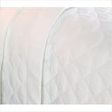 Diamond Quilted 400 Thread Count Coverlet Size: King, Color: Pearl