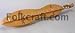 Folkcraft Northern Cherry Hourglass Dulcimer With Butterfly Tone Holes