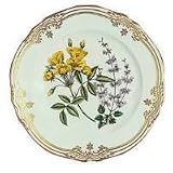 Spode 22SFL604 Stafford Flowers 9 Rosa and Salvia Plate