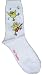 Womens 9-11 Chicks Rock Chicks with Guitar Cotton Lycra Novelty Socks