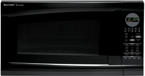 Sharp Elec Microwaves #R520LK 2CUFT Black Microwave