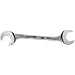 Martin 3724 Forged Alloy Steel 1-3/8" x 1-3/8" Opening 15 and 60 Degree Angle Hydraulic Wrench, 12.50" Overall Length, Chrome Finish