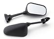 2004-2005 Suzuki GSXR 600 750 JET Black Racing Mirrors