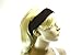 Small Dark Brown Stretchable Headband / Hair Wrap