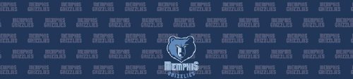 Memphis Grizzlies Team Auto Visor Decal