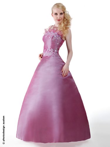 Envie/Paris – 1007 ANNA Abendkleid Ballkleid 2-teilig in Lila-Blau Gr. 38 /150 cm