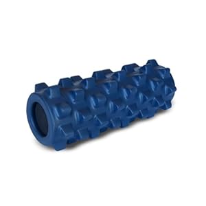 Rumbleroller Deep-Tissue Massage Roller, Blue, 12.5-Inch by RumbleRoller