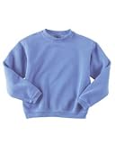 Youth Pigment Dyed Fleece Crewneck Sweatshirt