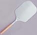 Pizza Peel, Aluminum Blade With Wood Handle. Blade size 12" X 14". Overall size of peel: 27"