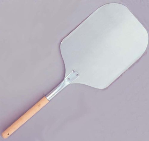 Pizza Peel, Aluminum Blade With Wood Handle. Blade size 12