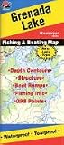 Grenada Lake Fishing Map (Mississippi Fishing Map Series, A268)