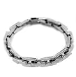 Stainless Steel Polished Bracelet - 8'' long